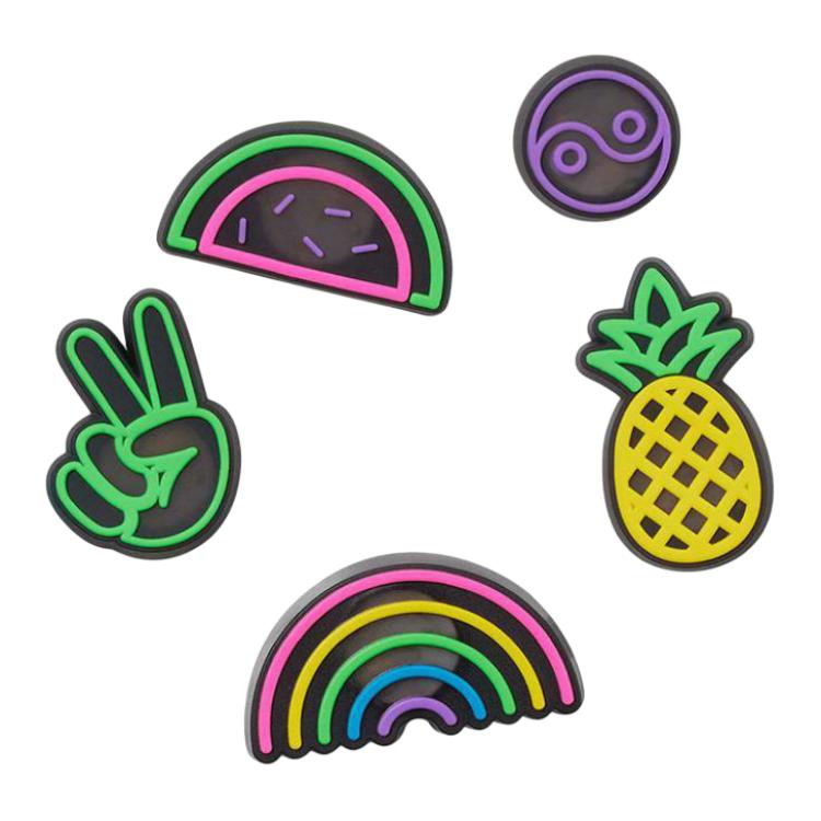 

Crocs Мультяшные ПВХ Формы Обувные Аксессуары Шармы Унисекс Многоцветные F разноцветный