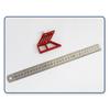 Multifunctional Woodworking Centerline Drawing Ruler Right Angle Marker Auxiliary Measuring Tool