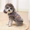D-ring Winter Dog Clothes Warm Puppy Clothes Cute Dog Coat Jacket  Chihuahua
