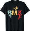 BMX Vintage Bike Fans Gift Boys Youth Bike BMX T-Shirt  Graphic T Shirts Men Clothing Tops Camisas Streetwear Unisex