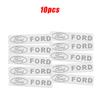 3D Metal Emblem Sticker Car Interior Decoration Decals Accessories For Ford Focus 3 4 MK3 Kuga Escape Mustang Fiesta Ranger Esco