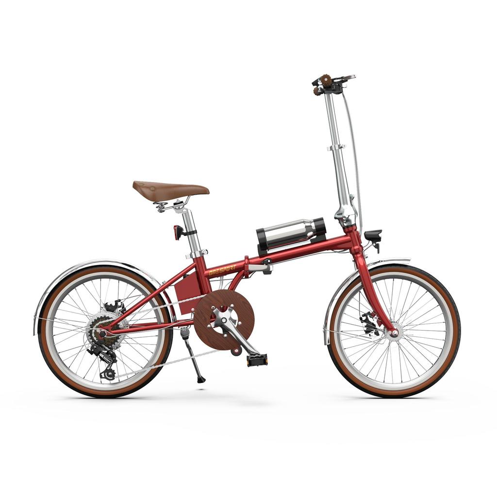 ONESPORT OT02 PRO Retro Urban Electric Bicycle 36V5.2Ah Battery 250W Motor City Commuting Folding E-Bike For Adult