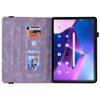 For Lenovo Tab TB311FU Case Butterfly Flower Imprint PU Leather Tablet Cover with Card Slots