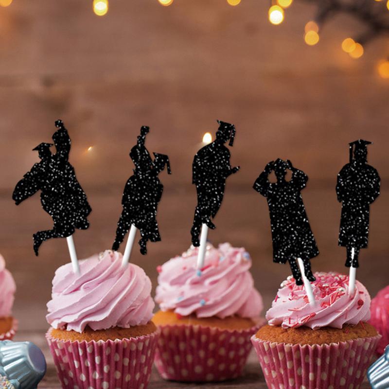 Cake Topper Graduation Small Graduation Party Cake Topper Set Of 14 Food Appetizer Picks For Party Dessert Cupcake Decorations