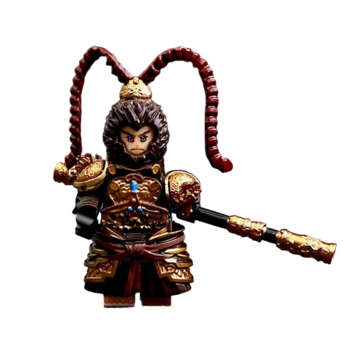 

Минифигурка Короля Обезьян из Black Myth Wukong, Игрушка-конструктор и украшение, совместимая с LEGO