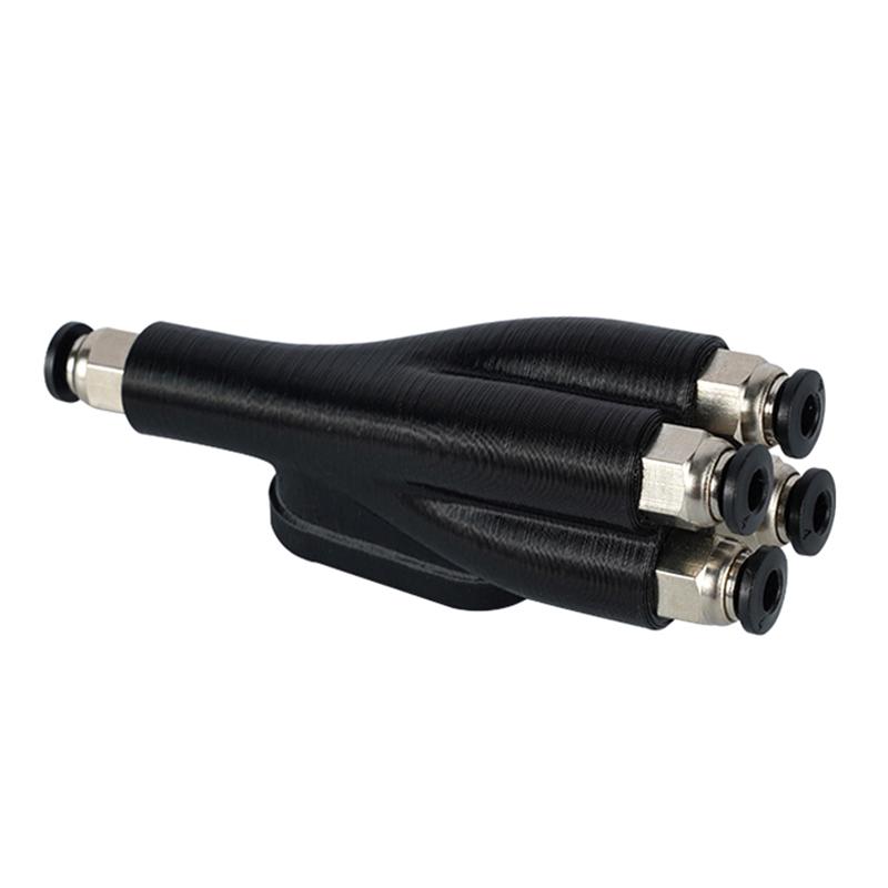 Pro Bambu Lab Ams Konektor 4-v-1 PTFE Adaptérová Trubka Rozšiřovací Port 4 Podávání Vícebarevné Pro Bambulab X1 X1C P1P P1S A1 A1Min