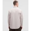 Lululemon Commission Long Sleeve Shirt  Pocket White Porcelain Pink