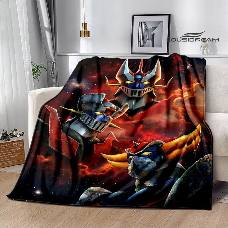 UFO ROBO GRENDIZER GOLDORAK blanket Picnic blanket Warm blankets Outdoor Blanket Home bedlinings blankets for beds Birthday Gift