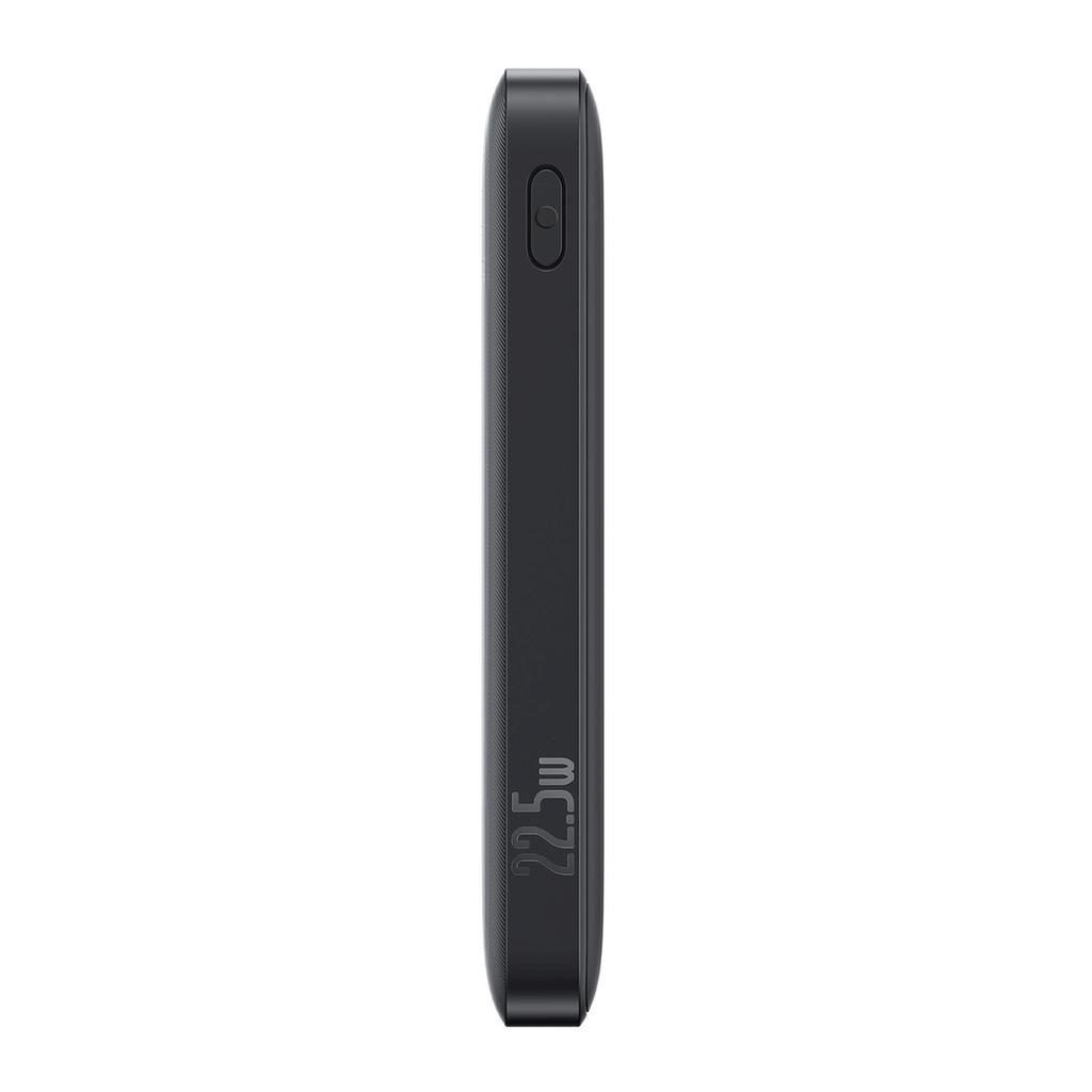 Powerbank 10000mAh 22.5W EnerFill FP21 USB-A USB-C with USB-C cable - black