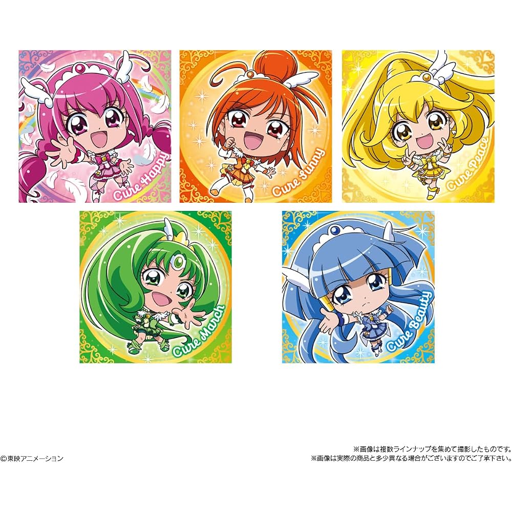 Bandai (BANDAI) Nifurumeshon Pretty Cure All Stars Seal Wafers 3 Wafers (baked Goods) Shokugi [BO...