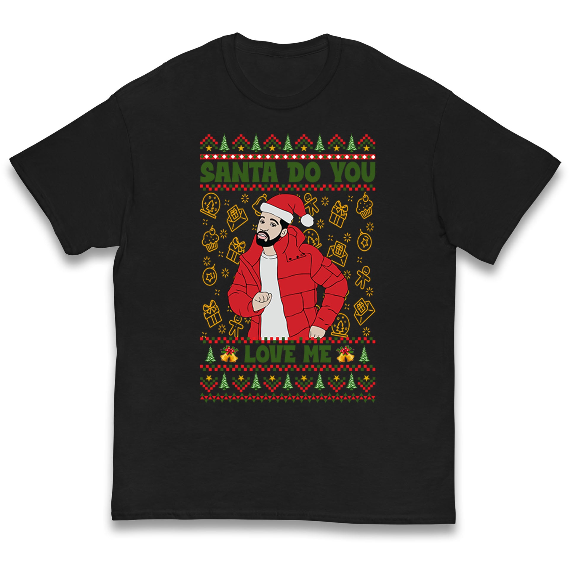 Santa Do You Love Me Drake Christmas Kids T Shirt 140