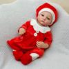 Reborn Baby Doll 48CM Hand Painted Hair Doll Toy Lifelike Real Soft Touch Newborn Baby Handmade Art Doll Toy