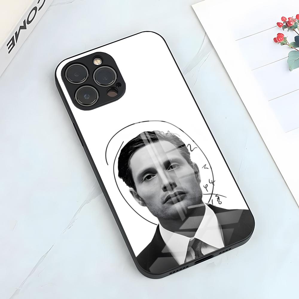 Horror TV H-Hannibal Phone Case For IPhone 17 Pro Max 15 Pro 16 14 Plus 12 13 Mini 11 Pro Shockproof Glass Cover