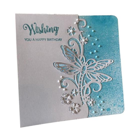 Cutting Die Flower Dragonfly Reusable Carbon Steel DIY Embossing Mould for