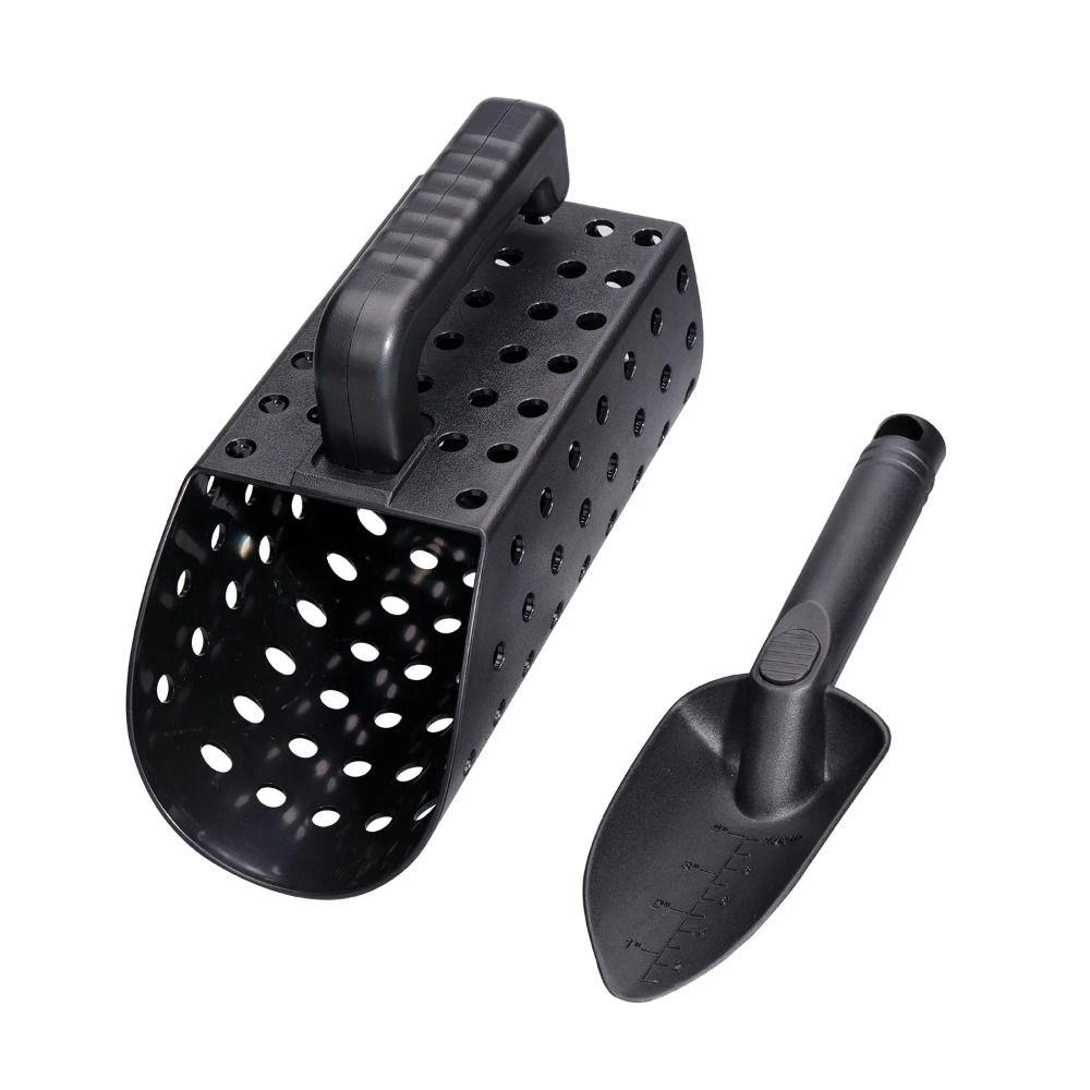 2Pcs Plastic Beach Finds Scoop Digging Tool Beach Shovel Sand Sifter  Utensils Supplies