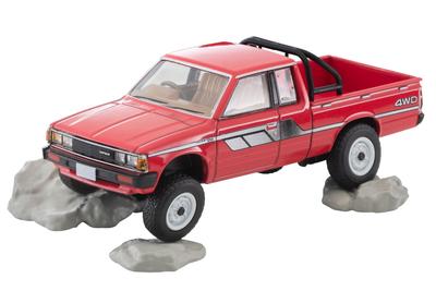 TOMYTEC Tomica Limited Vintage Neo Datsun Truck 4WD King Cab AD Red Finished Product 332848 1/64 LV-N320b