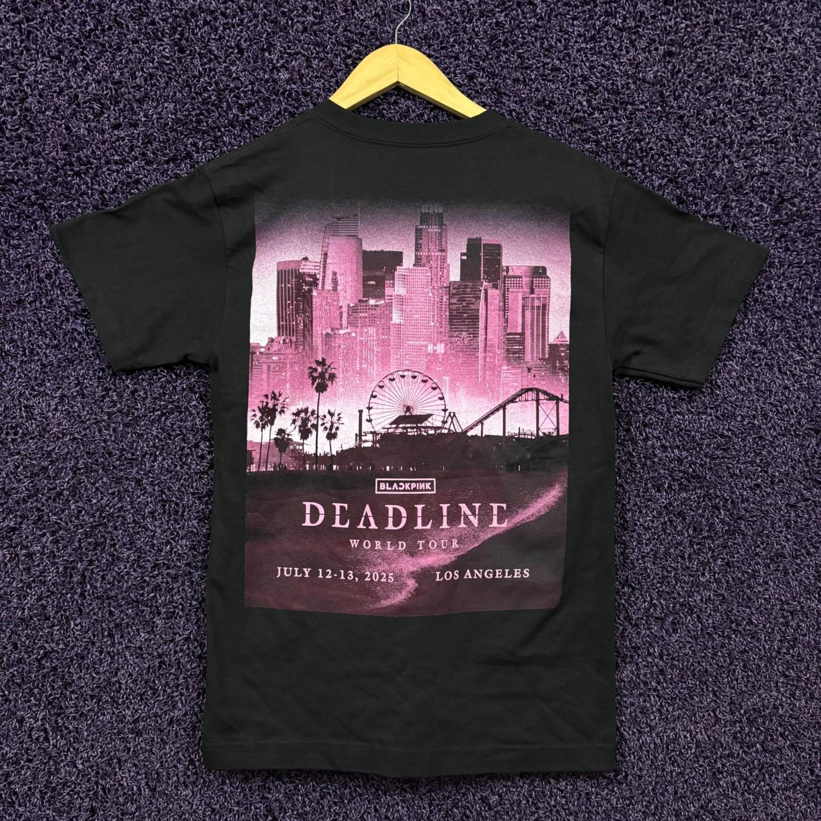 BlackPink LA Deadline World Tour K-Pop Girl Group T-Shirt S XXXL