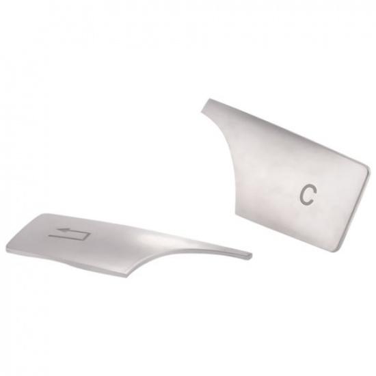 Car Multimedia Button Trim Cover Decoration Sticker for C E