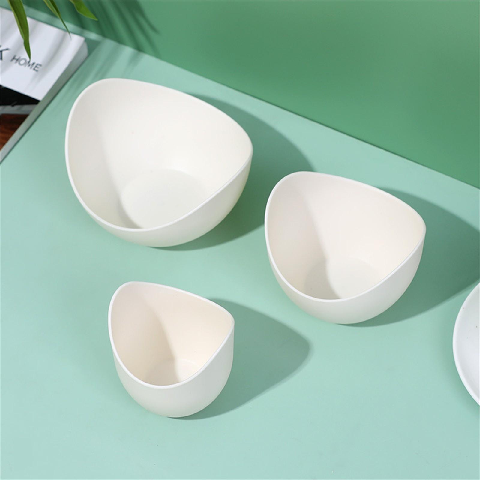 Creative Stackable Flower-shaped Fruit Plate Dried Fruit Plate Candy Snack Storage Plate Three-piece Set One Size белый