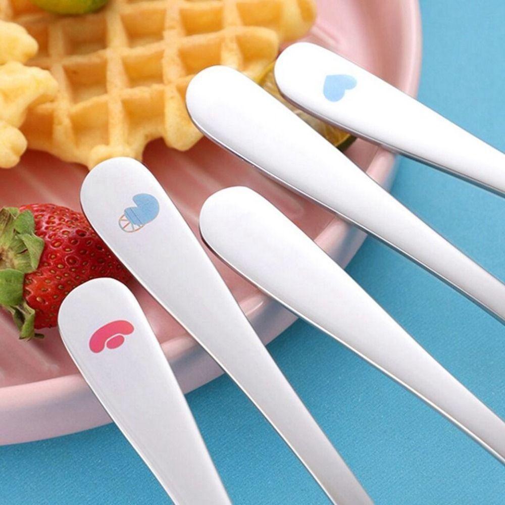 Dinnerware Tea Spoon 304 Stainless Steel Cartoon Spoon Cute Coffee Spoon