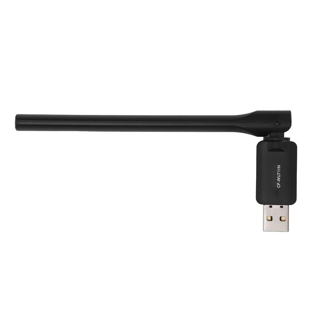 WiFi Adapter 150Mbps 2.4GHz USB Wireless Network Card for Data Transmission Home Office Desktop Laptop