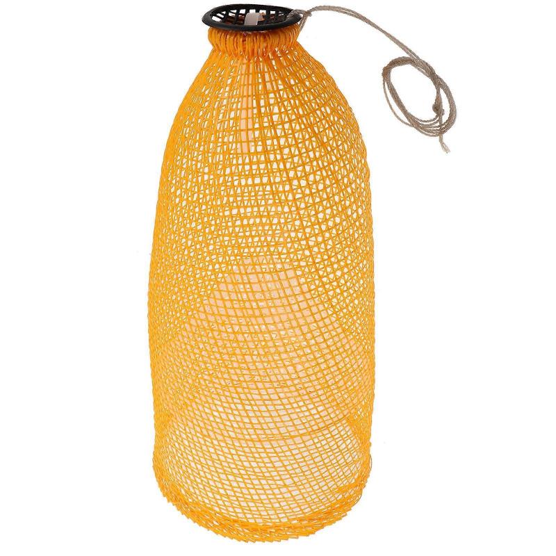 Foldable Minnow Trap Fishing Trap for Shrimp and Crabs Plastic Net Cage