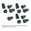 10 Pack of Bell End Stoppers with Toggle Clips for Cord Ends And DIY Projects