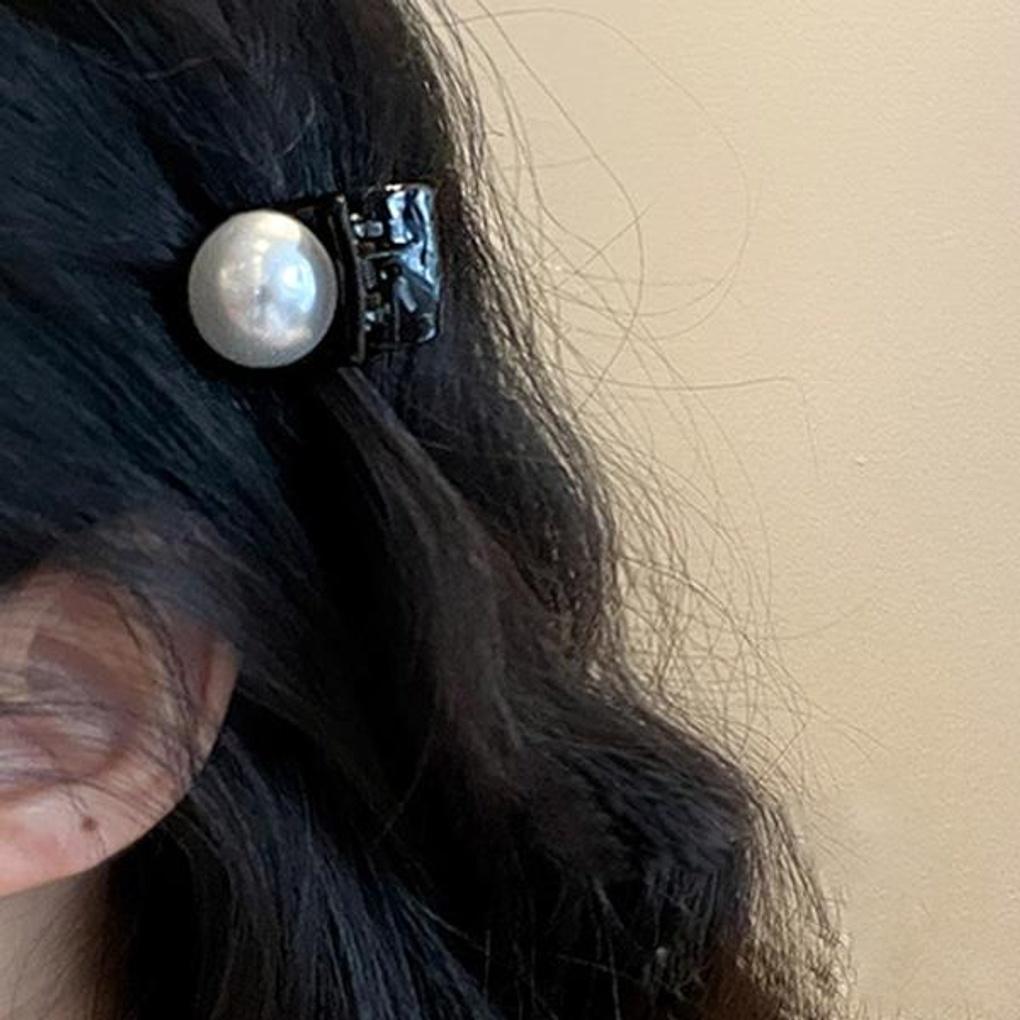 Women's Daily Mini Pearl Hair Clips 5-Piece Set