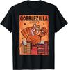 Turkey Day Thanksgiving Gobblezilla Shirt