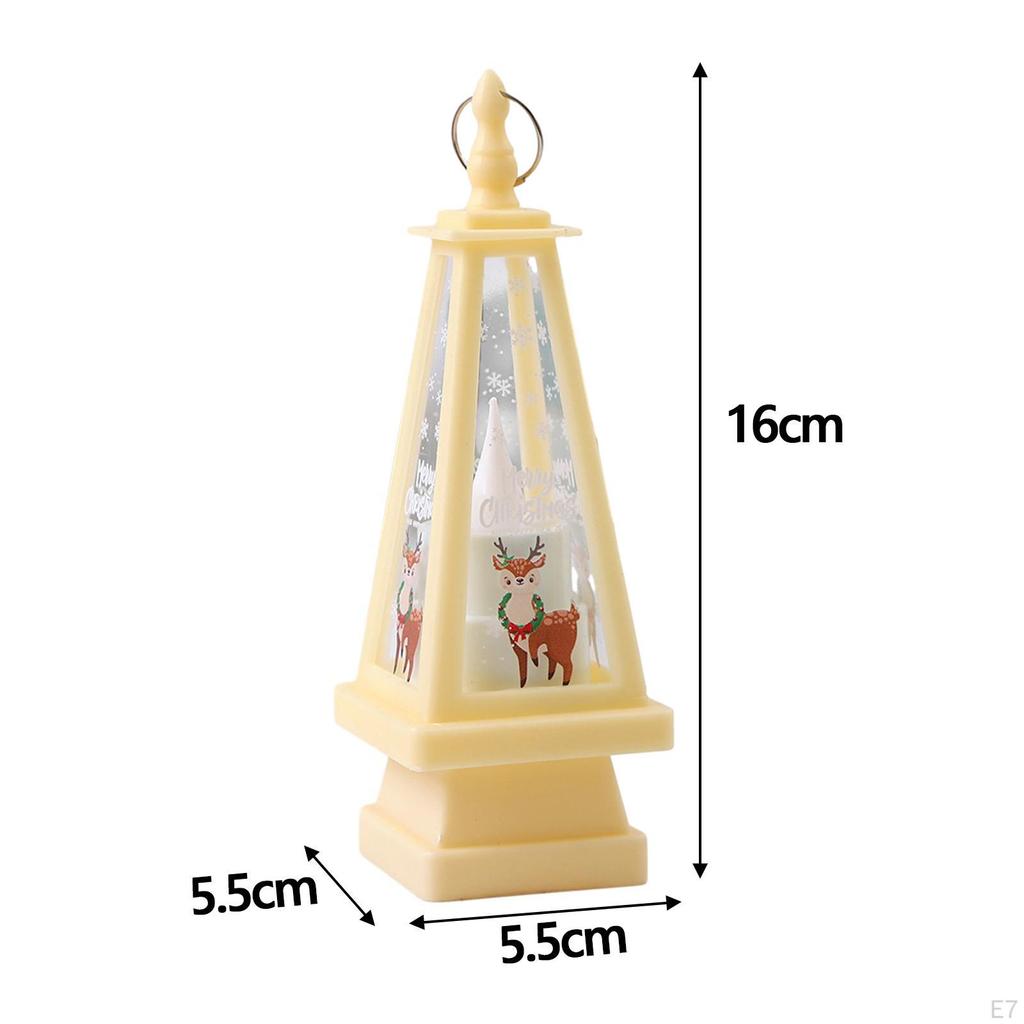 Christmas Lantern Light Desk Props Home Decoration Ornaments Table LED Lamp Hanging