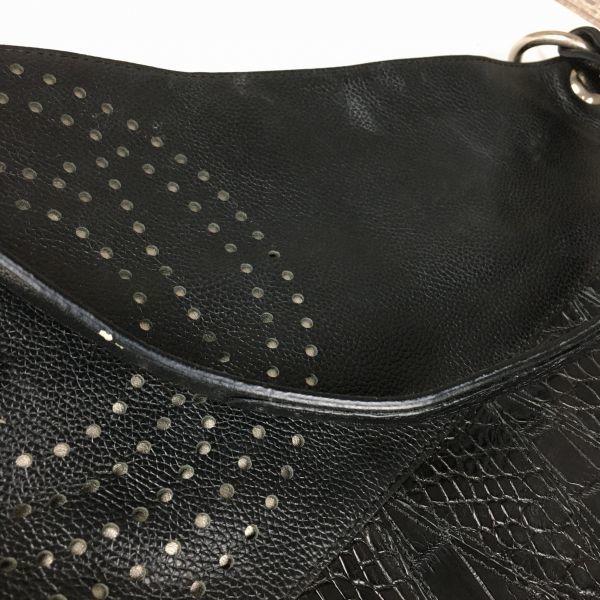 BEAUGRAND Leather Shoulder/Handbag Black(USED)