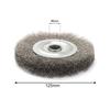 Wire Wheel Brush 5inch Crimped Stainless Steel Wheel Brush Bench Grinder Abrasive Tool 16mm Hole Drill Brush Polishing Tool