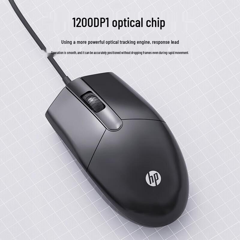 HP M260 Wired Silent Office Mouse
