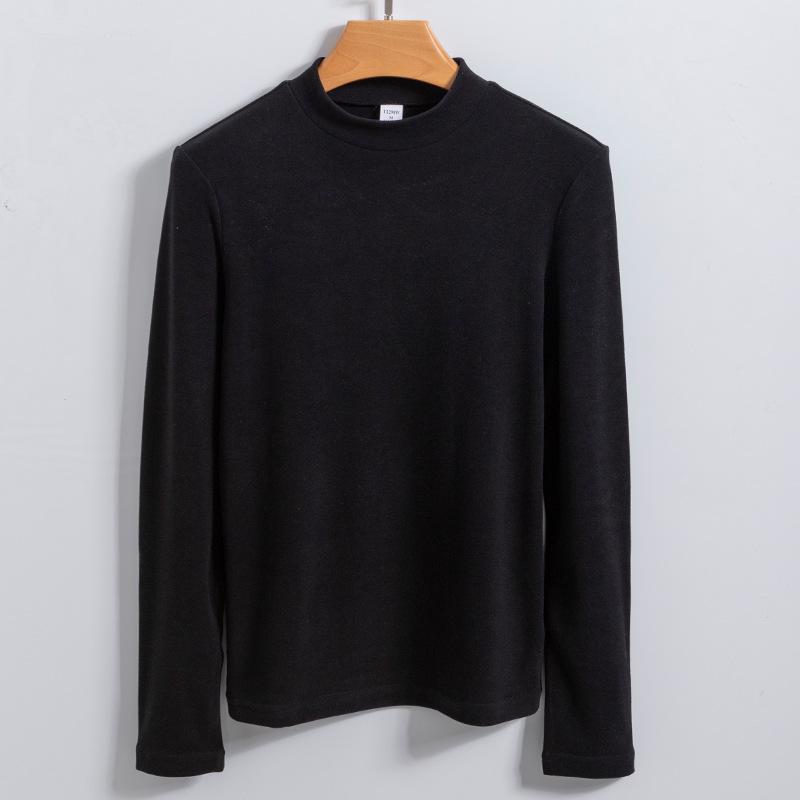 Women's Underwear Half Turtleneck Base Shirt for Women's Autumn Cashmere Protein Warm Base Shirt for Women
