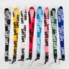 Stylish LOVE Silk Phone Lanyard with Woven Strap and Name Tag