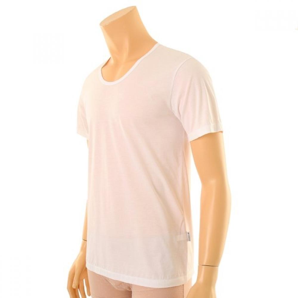 Wacoal Premium SwiSS Cotton 120S Men S Short Sleeve Running Wmv8630a