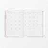 MUJI 2026 A6 Monthly Starting December White 84854323 Planner, 2025, Gray,