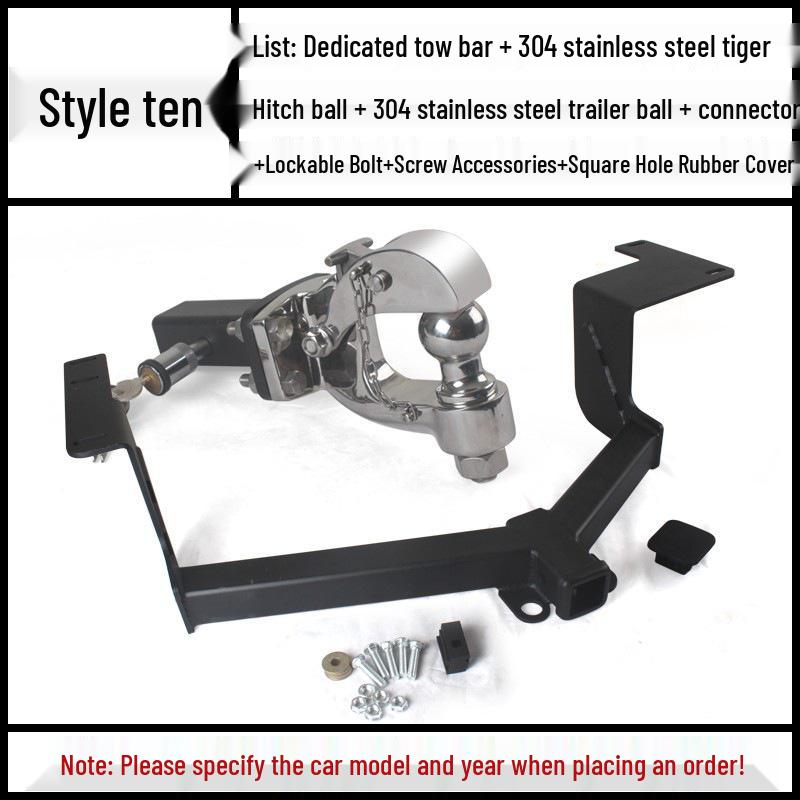 Buick GL8 Luzun Trailer Hitch: Tow Bar & Rear Tow Hook for RV, Motorcycle, & Boat Trailers.