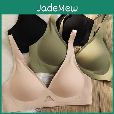 Women Wireless For Bras Seamless Underwear Push Up Brasiere Deep V Bralette Comfort Female Thin Invisible Bra Sexy Lingerie