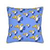 Funny S-Simpsons Family Cartoon Characters Pillow Case Vintage Pillow Cover Comfy Pillowcases For Wedding Party Home Decor
