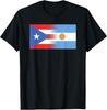 Puerto Rican Argentinian Flag Puerto Rico Argentina T-Shirt