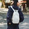 Solid Color Student Schoolbag Men Travel Bag Women's Small Backpack