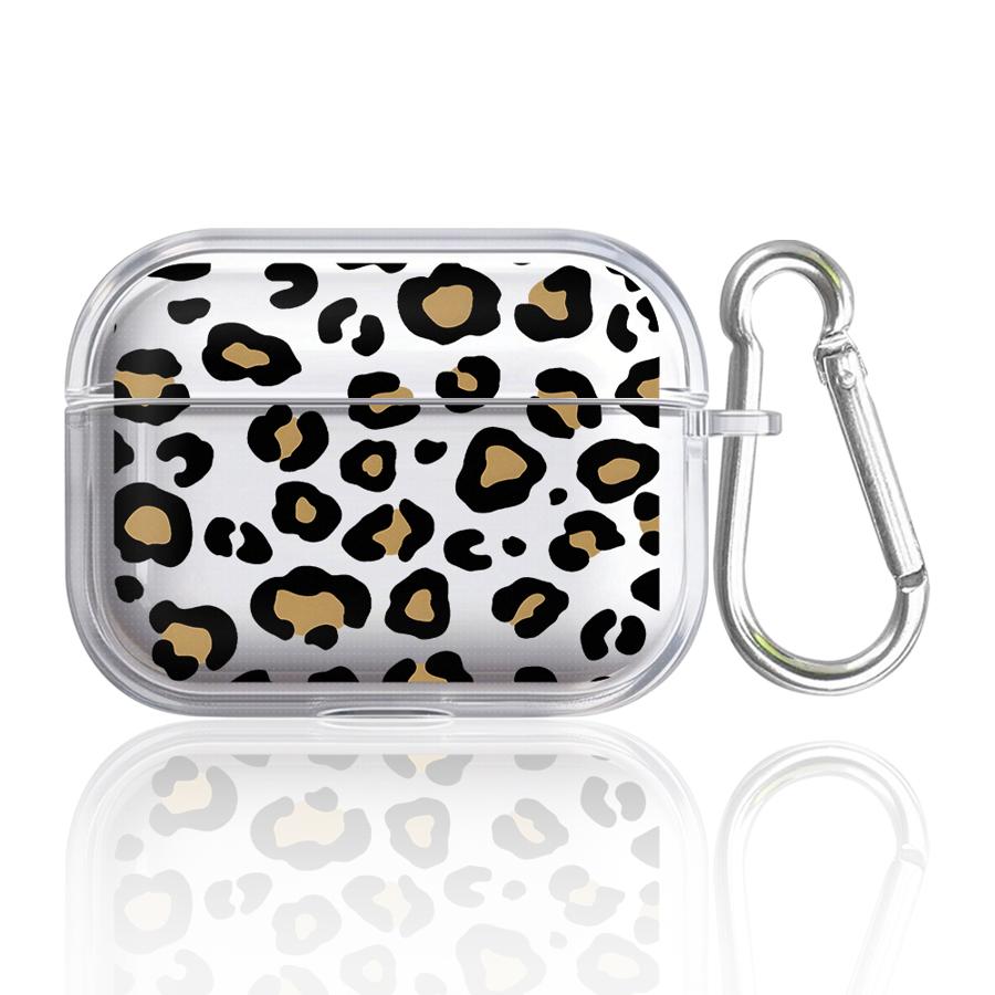 Clear Earphone Cases Cover Case For Airpods 1 Pro3 3 4 Pro Pro2 2 Leopard Fashion Spots