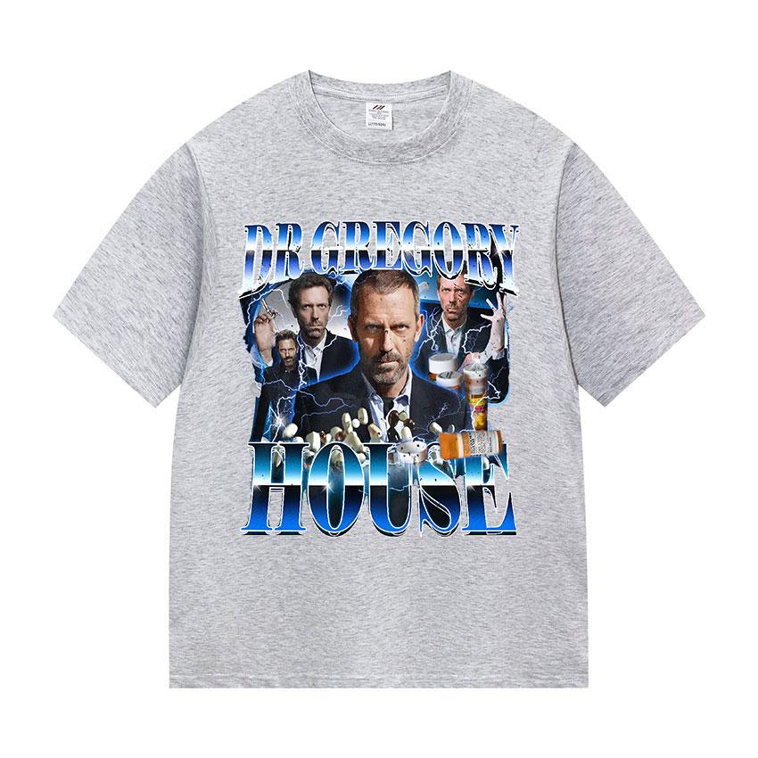 Dr Gregory House Md Funny Meme Tee Shirt Unisexs Women Vintage High Quality Fashion Tshirt Summer 100 Cotton Oversized T Shirts