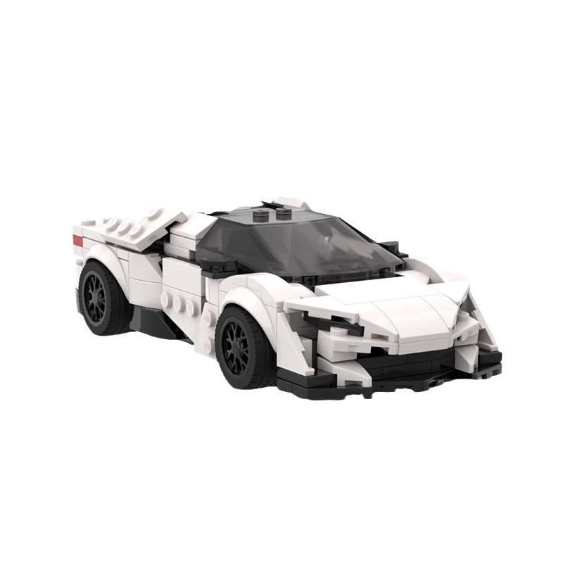 M Building Block Compatible With 60945 Lycan Hypersport Eight-Grid Car, Super Car Assembly Speed Series