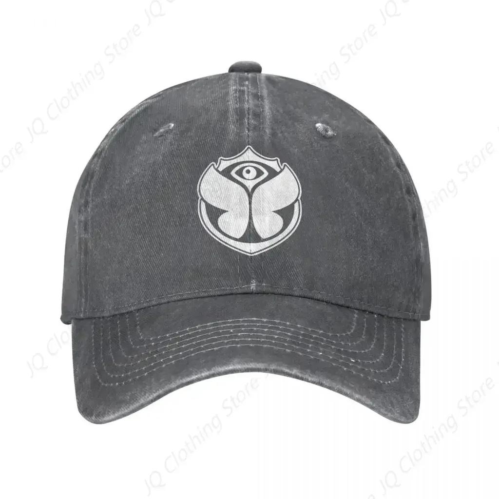 Music Baseball Cap Distressed Denim Washed Hat for Unisex Women Outdoor Activities Adjustable Hats Cap