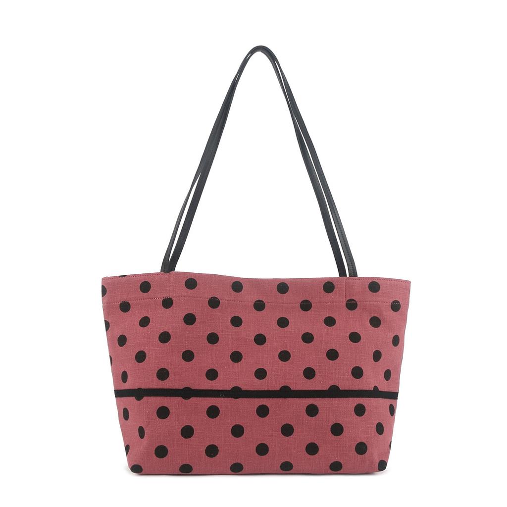 Tote Bag with Large Capacity, Single Shoulder Strap, Suitable for Daily Commuting and Handbag Use.