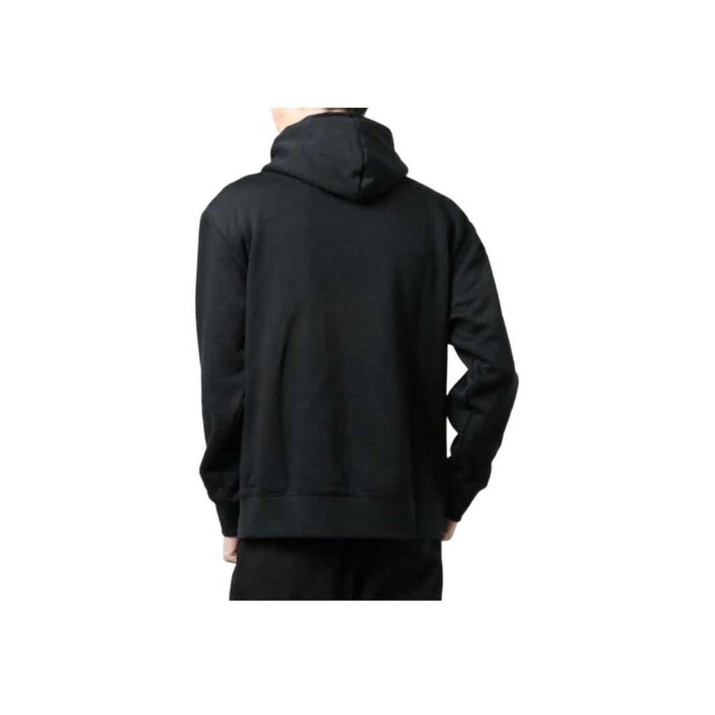 Nike Logo Hooded Pullover Long Sleeve Sweatshirt Men sweatshirt CW4384-010