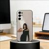 Actor A-Anne Hathaway Phone Case For Samsung S25,S24,S21,S22,S23,S30,Ultra,S20,Plus,Fe,Soft Silicone Black Cover