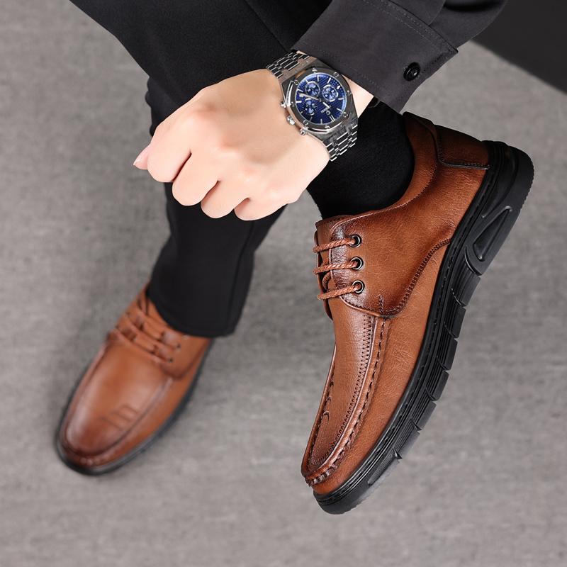 Men Formal Shoes Dress Shoes Men Leather Shoes Men Classic Business JZ- A09